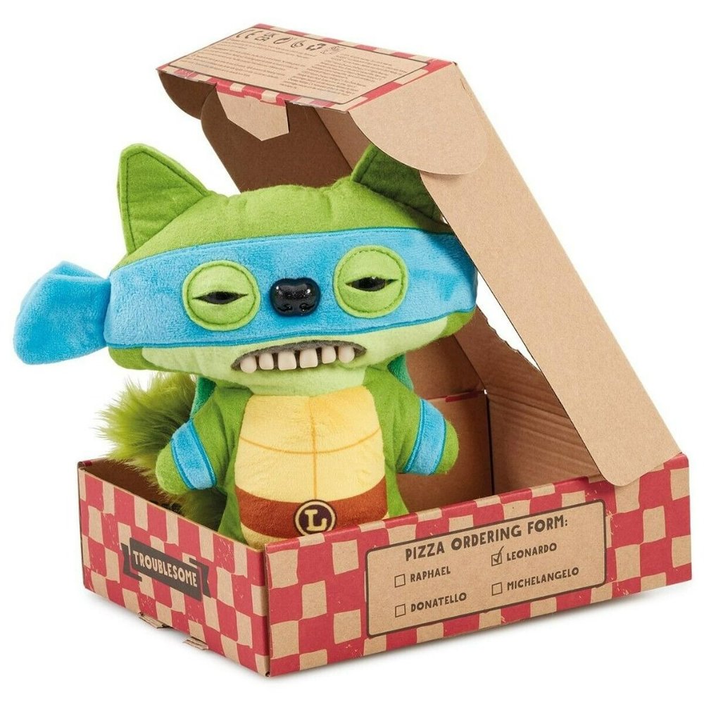 ✅️Teenage Mutant Ninja Turtles Fuggler Leonardo 9" Plush Limited Edition